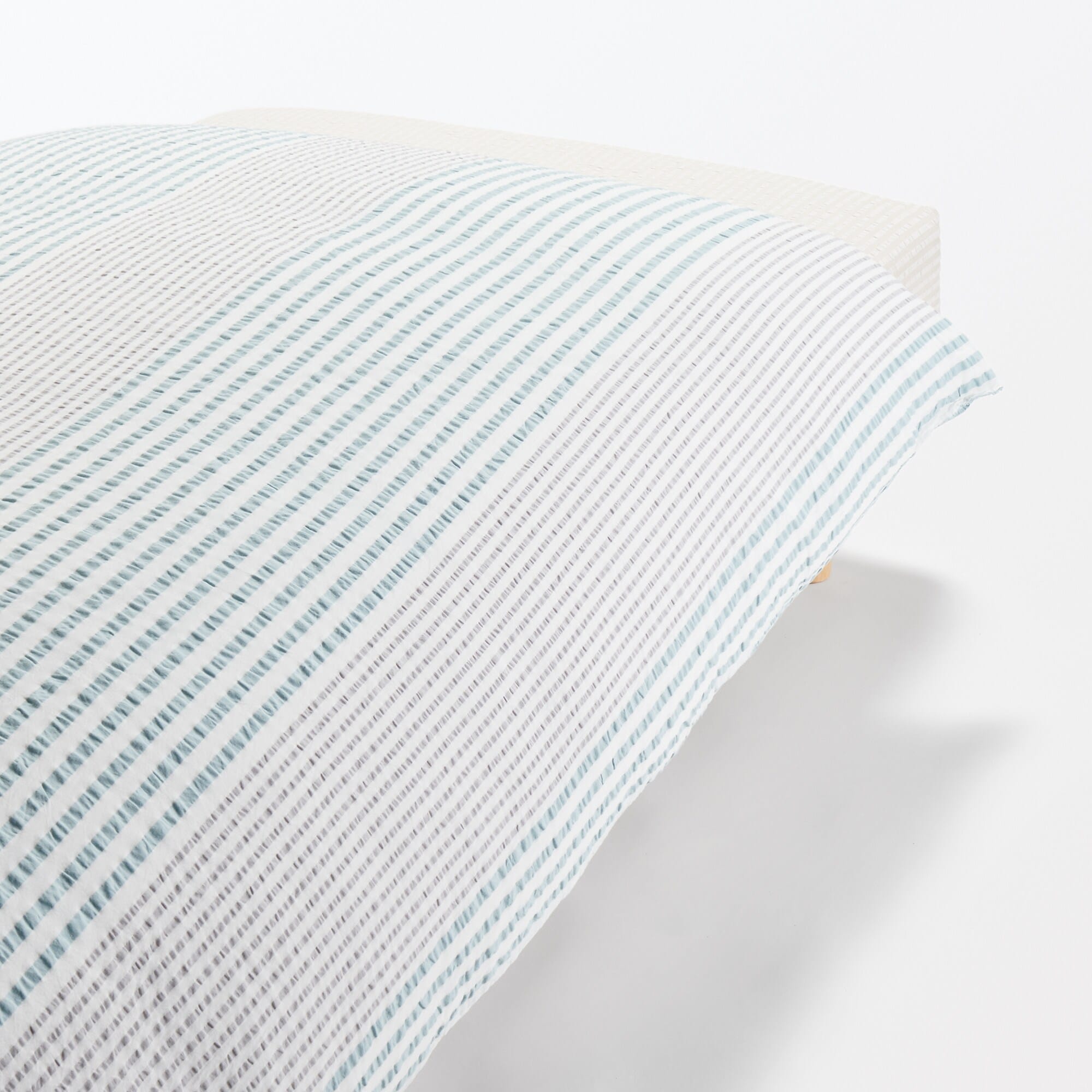 綿　サッカー織　掛ふとんカバー・Ｑ