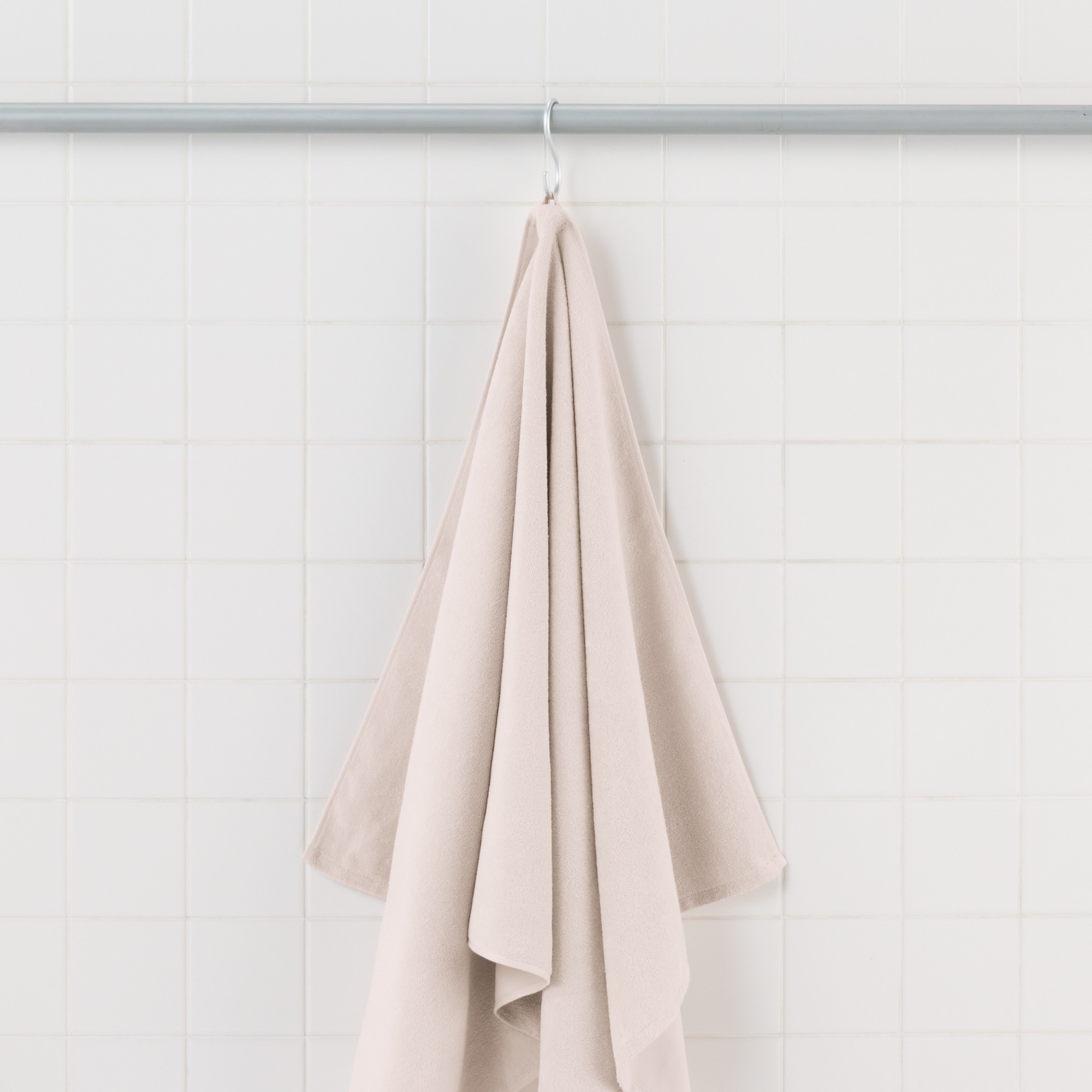 片面パイル２枚組バスタオル