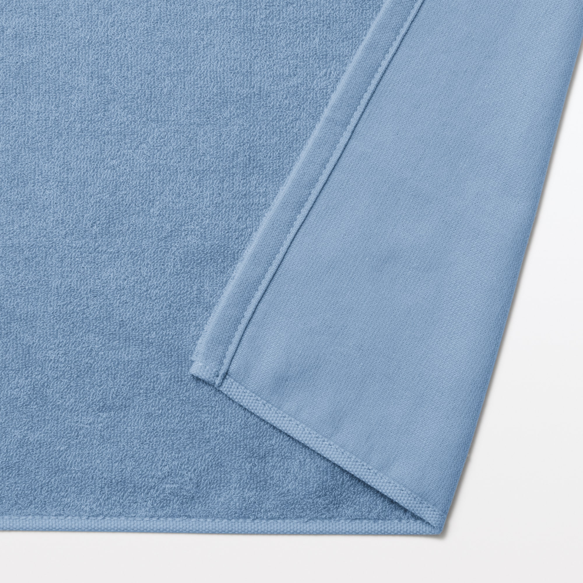 片面パイル2枚組バスタオル | 無印良品