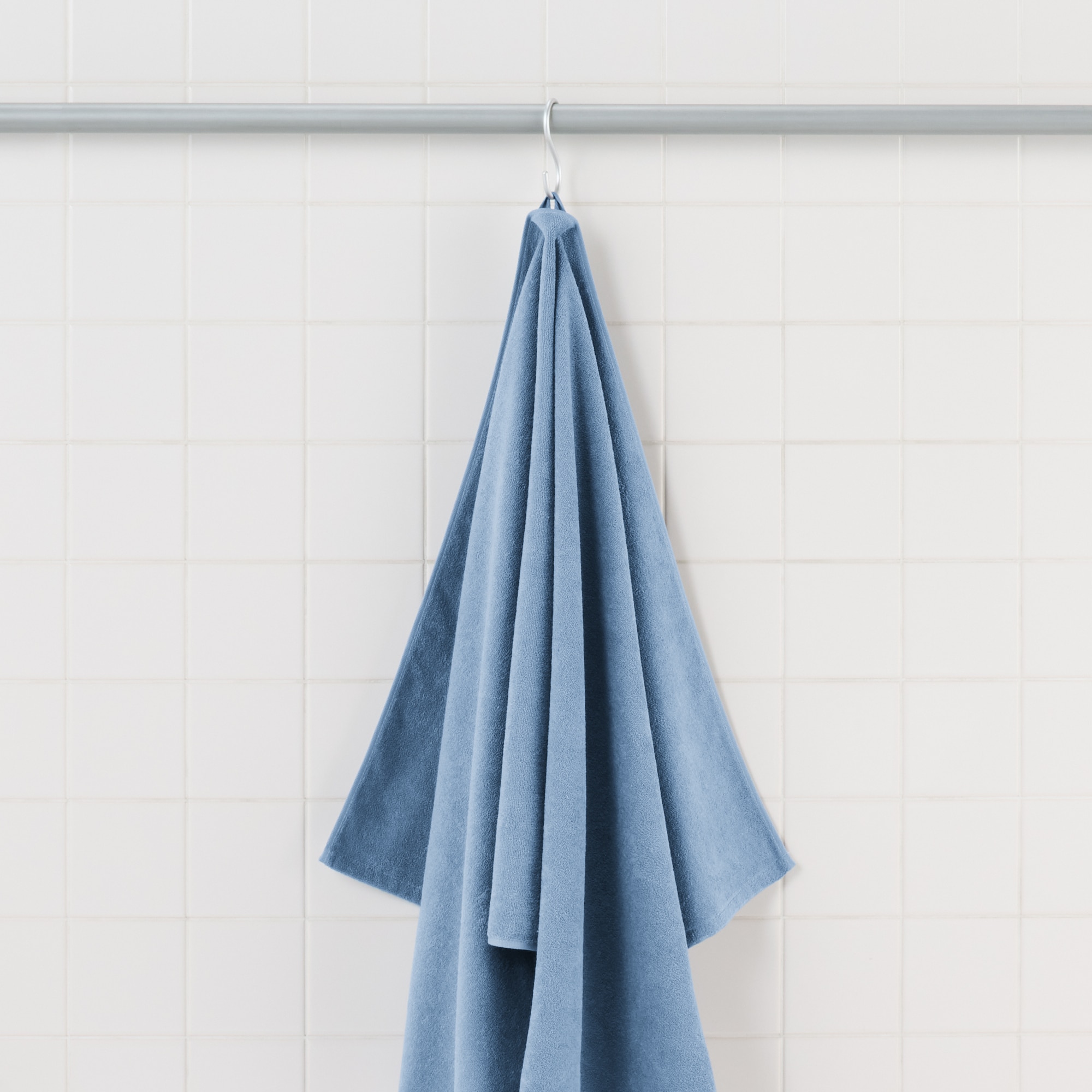 片面パイル２枚組バスタオル