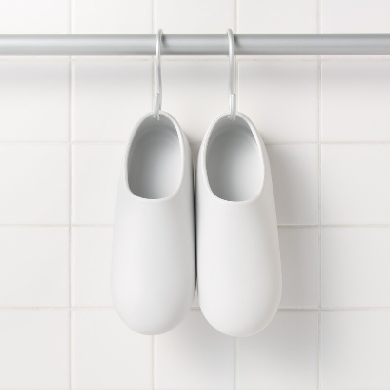 ＥＶＡ　吊るせるやわらかバススリッパ・Ｍ　グレー