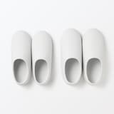 ＥＶＡ　吊るせるやわらかバススリッパ・Ｌ　グレー