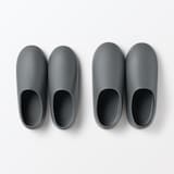 ＥＶＡ　吊るせるやわらかバススリッパ・Ｌ　ダークグレー