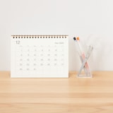 バガス入りペーパー月曜始まりカレンダー・中・２０２５年１２月～２０２６年１２月