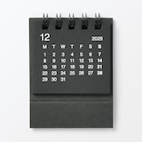 デスクトップミニカレンダー・２０２５年１２月～２０２６年１２月