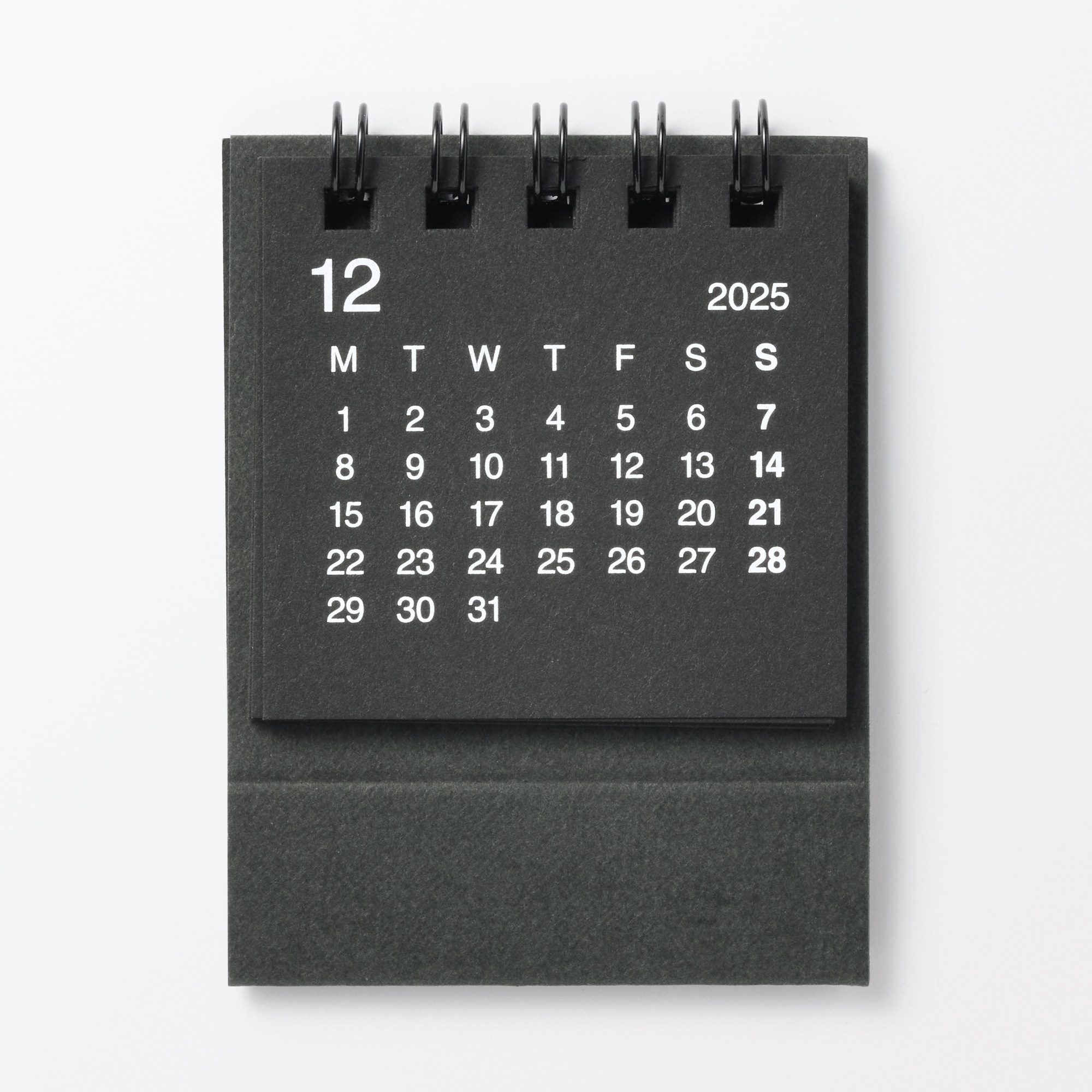 デスクトップミニカレンダー・２０２５年１２月～２０２６年１２月