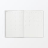 月曜始まりマンスリースケジュール帳・２０２５年１２月始まり