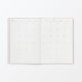 月曜始まりマンスリースケジュール帳・２０２５年１２月始まり