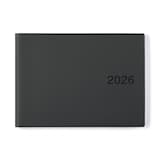 Ｂ５ハーフサイズスケジュール帳・マンスリー／ウィークリー・２０２５年１２月始まり