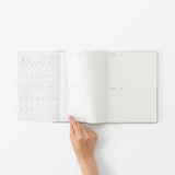 一覧できるスケジュール帳・マンスリー／デイリー・２０２５年１２月始まり