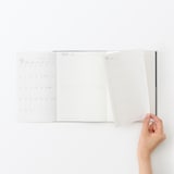 一覧できるスケジュール帳・マンスリー／デイリー・２０２５年１２月始まり