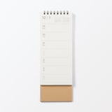 月曜始まり・週めくりカレンダー・縦型・２０２６年１月～２０２６年１２月