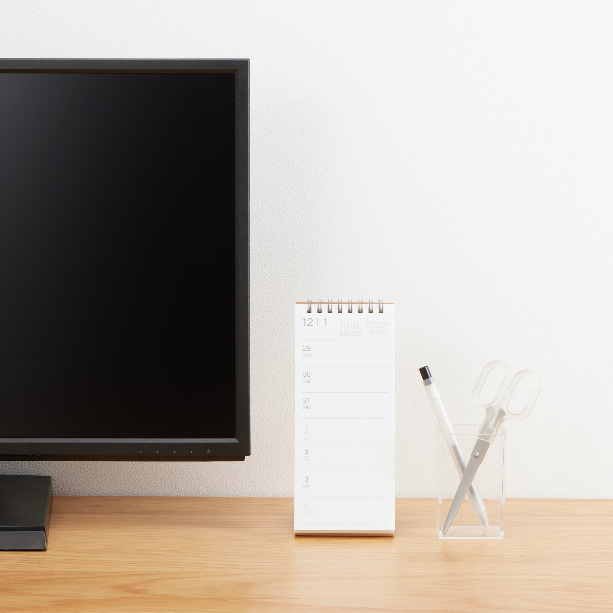 月曜始まり・週めくりカレンダー・縦型・２０２６年１月～２０２６年１２月