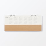 月曜始まり・週めくりカレンダー・横型・２０２６年１月～２０２６年１２月