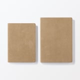 スエード調月曜始まりマンスリー／ウィークリースケジュール帳・２０２５年１２月