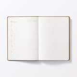 スエード調月曜始まりマンスリー／ウィークリースケジュール帳・２０２５年１２月