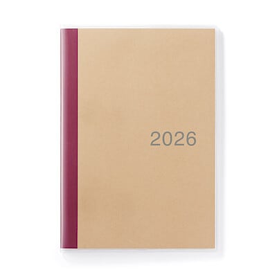 【８月下旬発売予定】【Ａ５】日曜始まりマンスリースケジュール帳・２０２５年１２月始まり