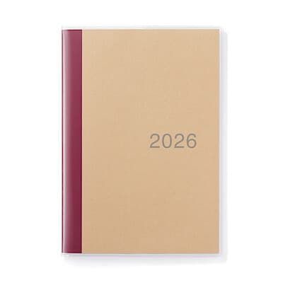 【８月中旬発売予定】【Ｂ６】日曜始まりマンスリースケジュール帳・２０２５年１２月始まり