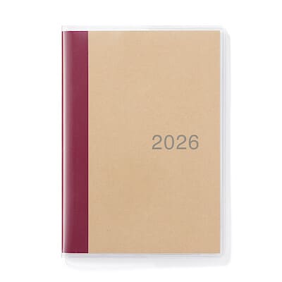 【８月下旬発売予定】【Ａ６】日曜始まりマンスリースケジュール帳・２０２５年１２月始まり