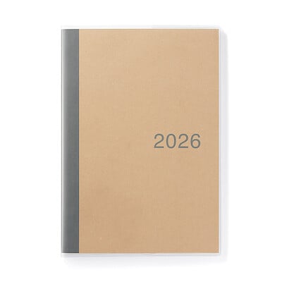 【８月下旬発売予定】【Ａ５】月曜始まりマンスリースケジュール帳・２０２５年１２月始まり