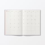 月曜始まりマンスリースケジュール帳・２０２５年１２月始まり