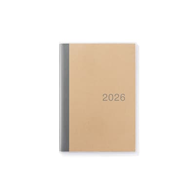 【Ｂ６】月曜始まりマンスリースケジュール帳・２０２５年１２月始まり