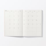 月曜始まりマンスリー／ウィークリースケジュール帳・２０２５年１２月始まり