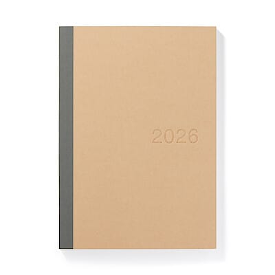 【８月下旬発売予定】【Ａ５】月曜始まりマンスリー／ウィークリースケジュール帳・２０２５年１２月始まり