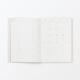 月曜始まりバーチカルスケジュール帳・２０２５年１２月始まり