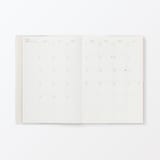 月曜始まりバーチカルスケジュール帳・２０２５年１２月始まり