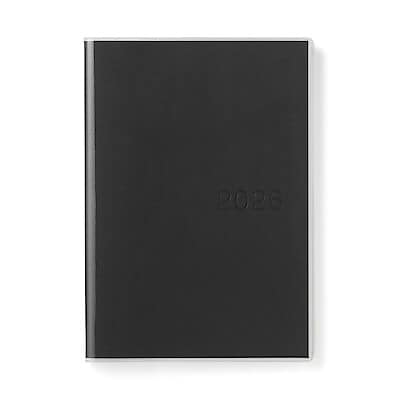 【８月中旬発売予定】月曜始まりバーチカルスケジュール帳・２０２５年１２月始まり　Ａ５・白・マンスリー・ウィークリ―