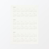 リフィルノート　リフィル　マンスリースケジュール・２０２５年１２月始まり