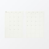 リフィルノート　リフィル　マンスリースケジュール・２０２５年１２月始まり