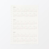 リフィルノート　リフィル　マンスリースケジュール・２０２５年１２月始まり