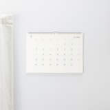 バガス入りペーパー月曜始まり壁掛けカレンダー・２０２６年１月～１２月