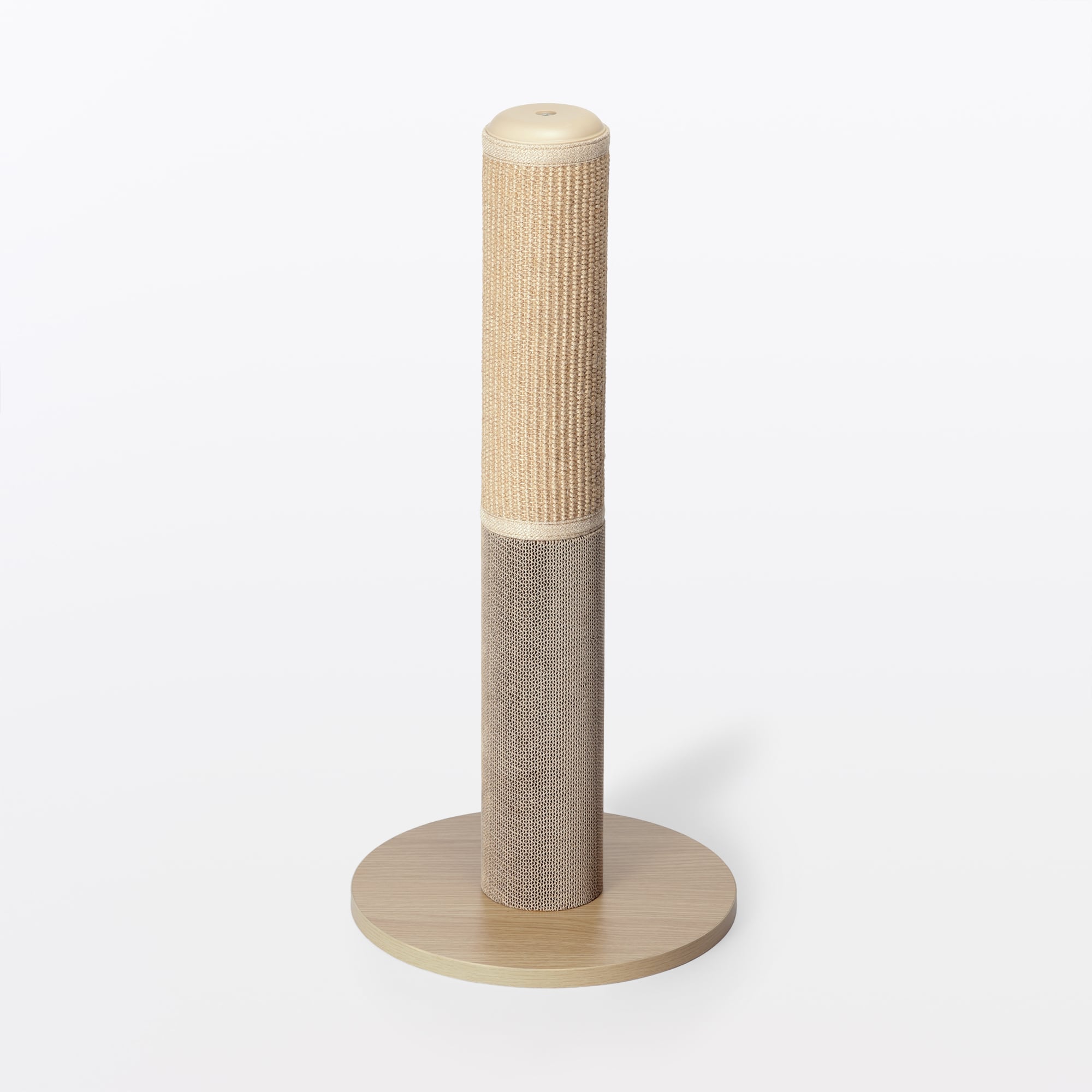 ジュート麻・ダンボール　爪とぎポール