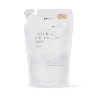 【８月６日順次発売予定】ペットまわりの除菌・消臭スプレー（詰替え）　２７０ｍｌ