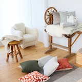 ［ＩＤＥＥ］ＷａｔａｎａｂｅＴｅｘｔｉｌｅ　スモールブランケット　ベージュ