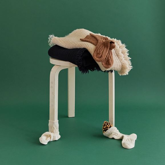 IDEE］WatanabeTextile スモールブランケット