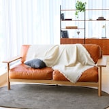 ［ＩＤＥＥ］ＷａｔａｎａｂｅＴｅｘｔｉｌｅ　ブランケット　ベージュ