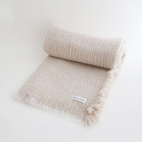 ［ＩＤＥＥ］ＷａｔａｎａｂｅＴｅｘｔｉｌｅ　ブランケット　ベージュ