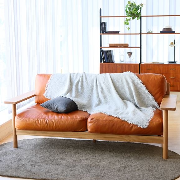 ［ＩＤＥＥ］ＷａｔａｎａｂｅＴｅｘｔｉｌｅ　ブランケット　グレー