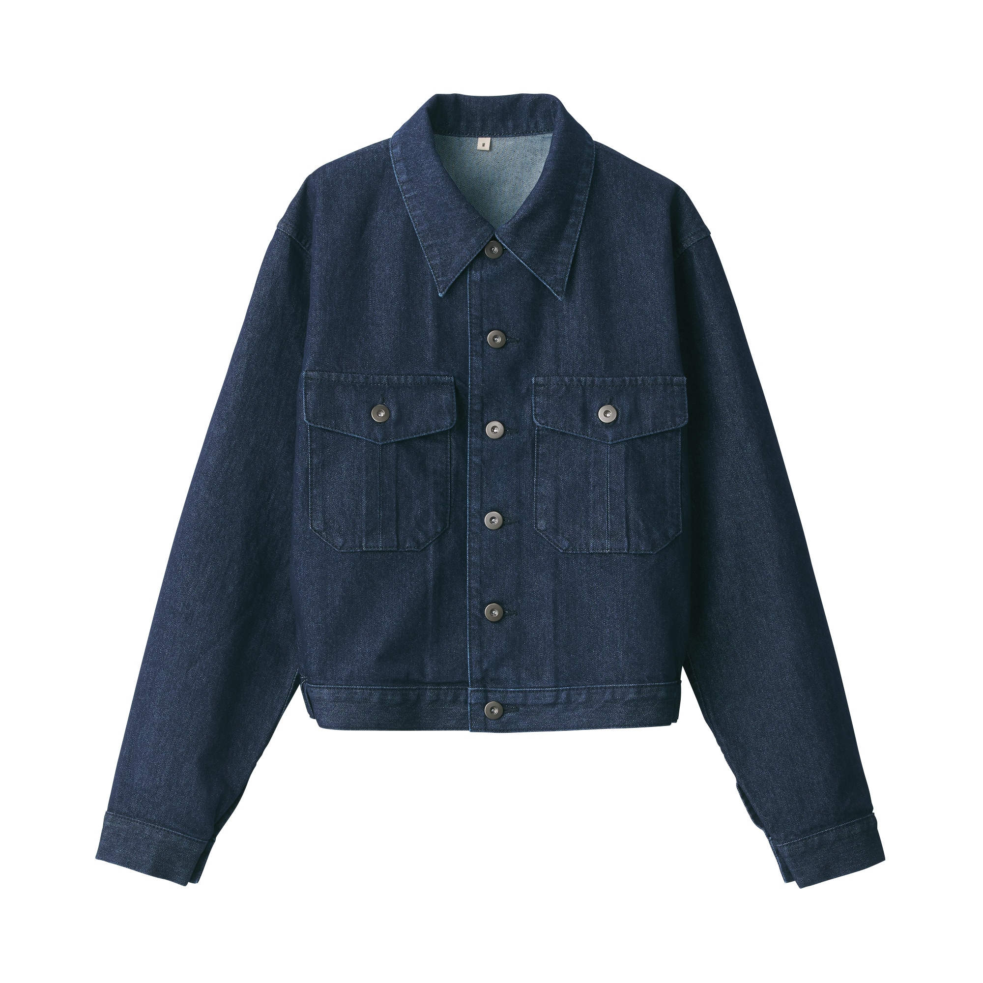 婦人　和紙混デニムジャケット