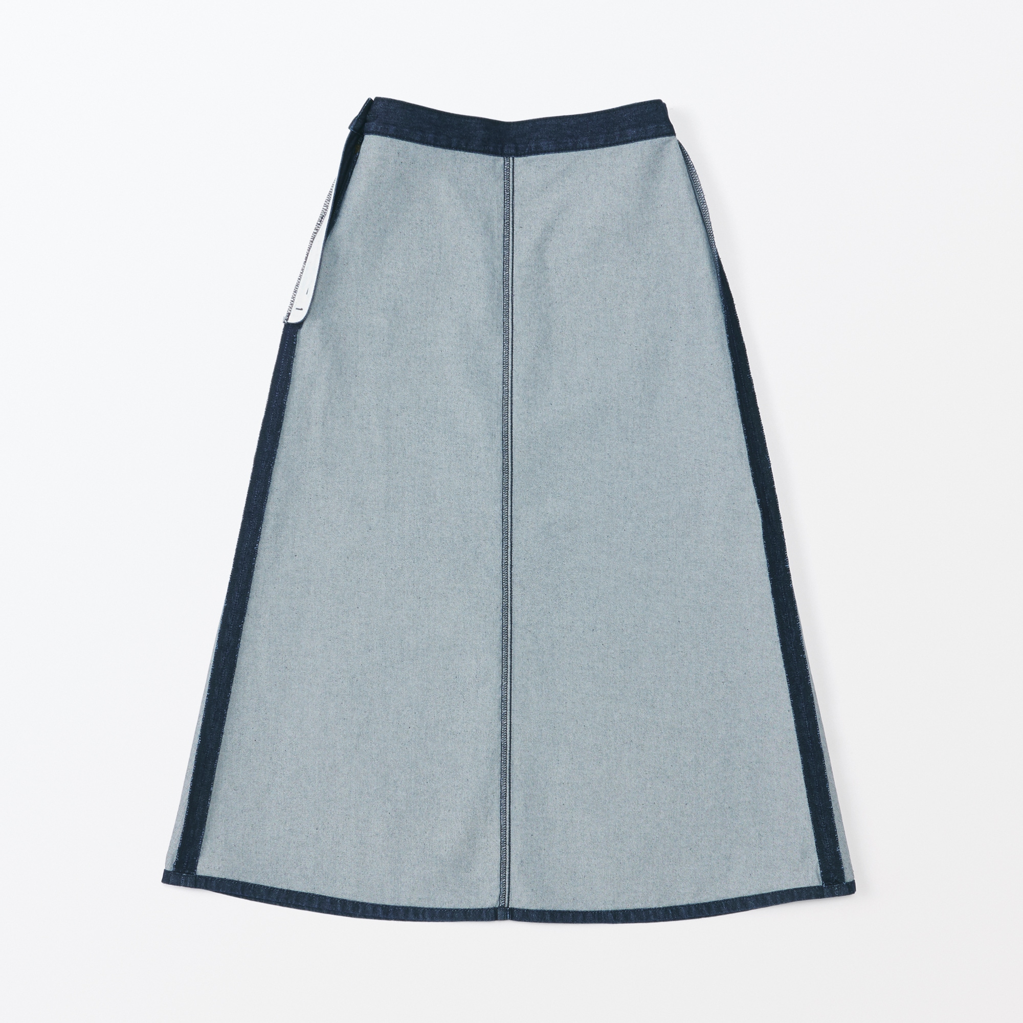 婦人　和紙混デニムスカート