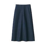 婦人　和紙混デニムスカート