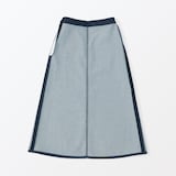 婦人　和紙混デニムスカート