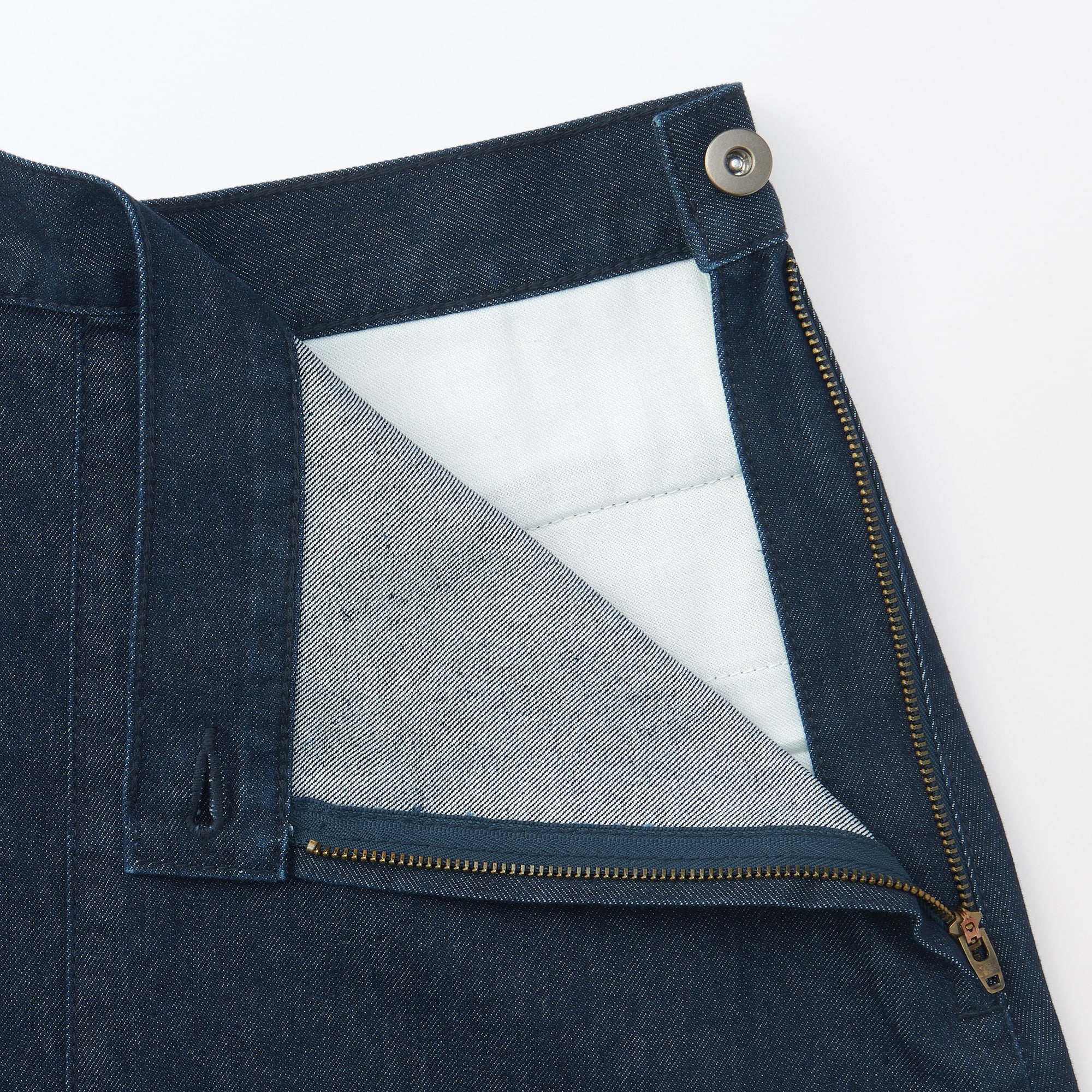 婦人　和紙混デニムスカート