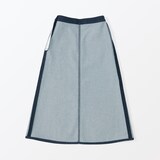 婦人　和紙混デニムスカート