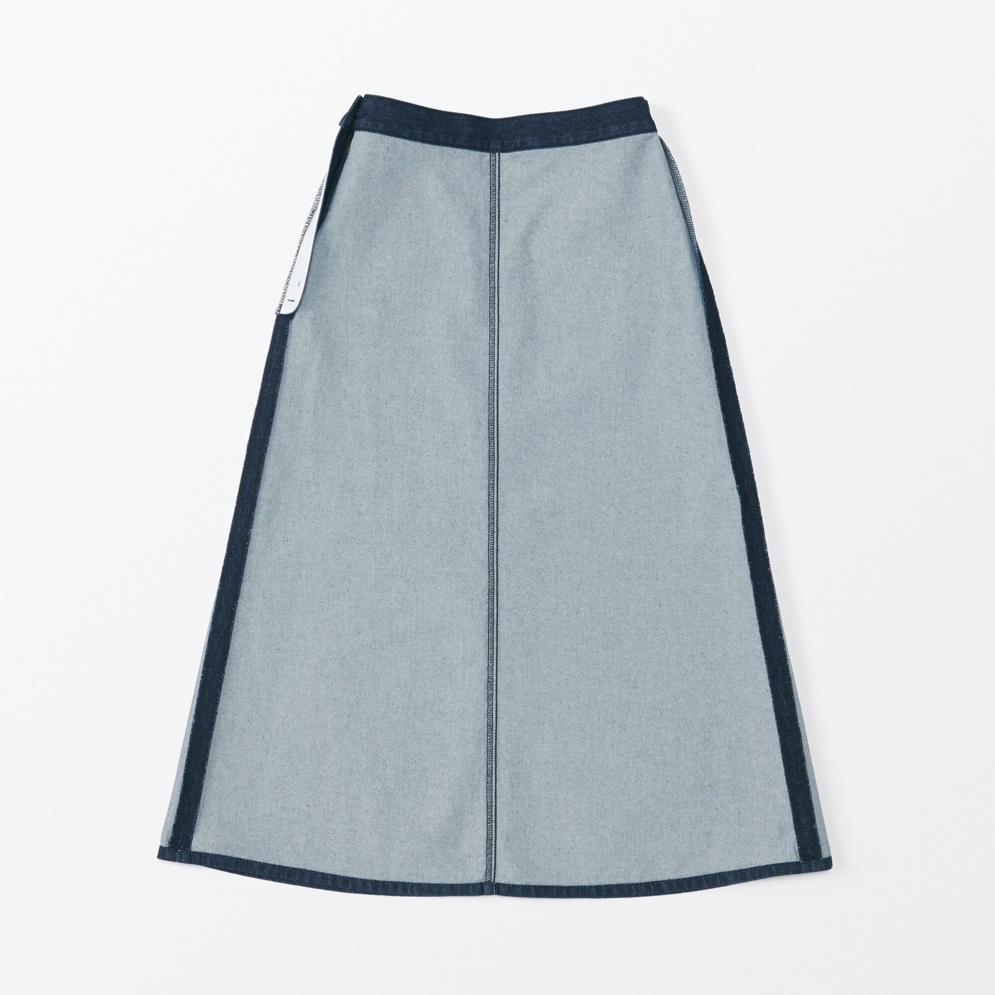 婦人　和紙混デニムスカート