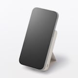 スマホスタンドにもなるモバイルバッテリー（マグネット式充電対応１００００ｍＡｈ）